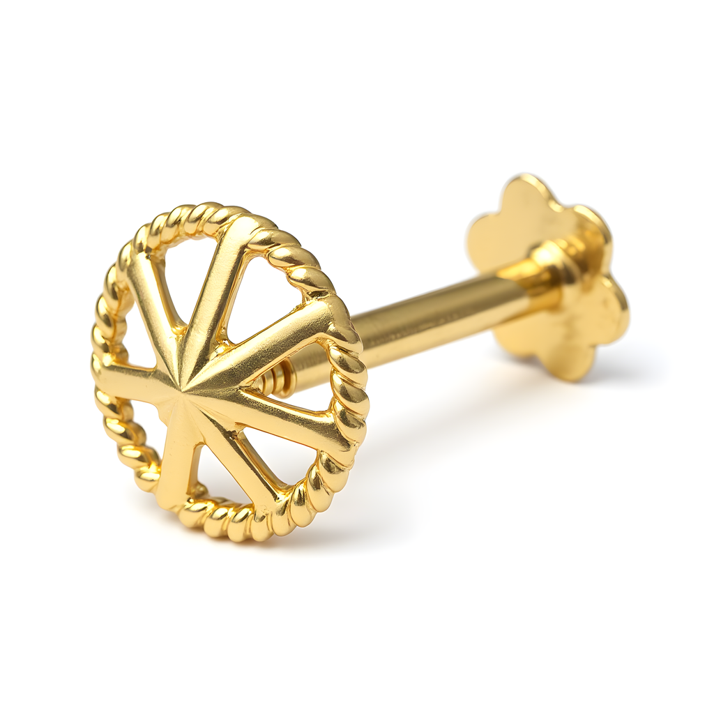 Sunburst Radiance Stud