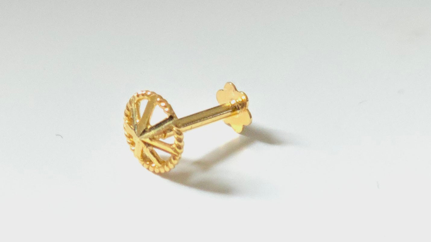 Sunburst Radiance Stud